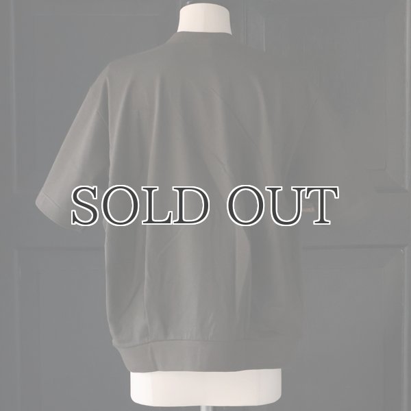 画像4: VORTEX 8オンス (MVS天竺) スウェットライク Vガゼット クルーネック ハーフスリーブ バルーン Tシャツ【MADE IN JAPAN】『日本製』/ Upscape Audience (4)