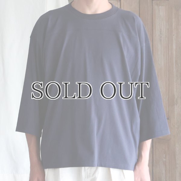 画像9: 「丹後」 度詰天竺 (6オンス) フットボール Tシャツ【MADE IN JAPAN】『日本製』/ Upscape Audience (9)