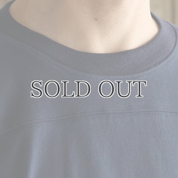 画像12: 「丹後」 度詰天竺 (6オンス) フットボール Tシャツ【MADE IN JAPAN】『日本製』/ Upscape Audience (12)