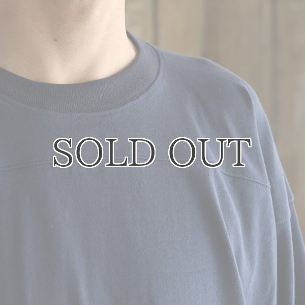 画像13: 「丹後」 度詰天竺 (6オンス) フットボール Tシャツ【MADE IN JAPAN】『日本製』/ Upscape Audience (13)