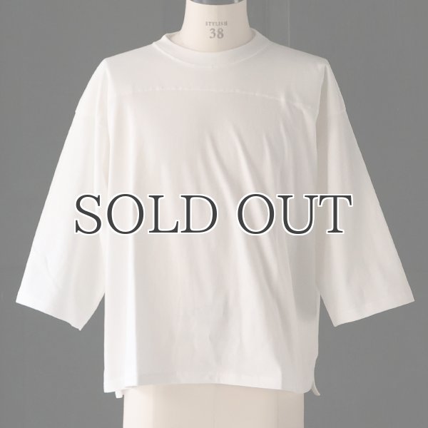 画像2: 「丹後」 度詰天竺 (6オンス) フットボール Tシャツ【MADE IN JAPAN】『日本製』/ Upscape Audience (2)