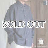 画像: 「備中備後」 6オンス セルヴィッチ 白耳デニム 釦ダウン ボクシーAライン 長袖シャツ【MADE IN JAPAN】『日本製』【送料無料】/ Upscape Audience