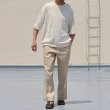 画像8: 「泉州」ハニカムサマーニット（7.45オンス）ガゼットクルーネック ハーフスリーブ スウェットライクTシャツ【MADE IN JAPAN】『日本製』 / Upscape Audience (8)