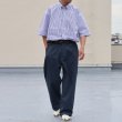 画像10: 吸水速乾・接触冷感・UVカット「多機能TECH 」 コットンライク ストライプ ボタンダウン ボクシーAライン ハーフスリーブシャツ【MADE IN JAPAN】『日本製』/ Upscape Audience (10)