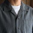 画像21: 「和歌山」綿麻ビンテージソフトキャンバス オープンカラー ハーフスリーブシャツ【MADE IN JAPAN】『日本製』/ Upscape Audience (21)