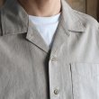 画像22: 「和歌山」綿麻ビンテージソフトキャンバス オープンカラー ハーフスリーブシャツ【MADE IN JAPAN】『日本製』/ Upscape Audience (22)