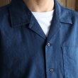 画像23: 「和歌山」綿麻ビンテージソフトキャンバス オープンカラー ハーフスリーブシャツ【MADE IN JAPAN】『日本製』/ Upscape Audience (23)