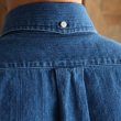 画像12: 「備後」 8オンス ムラデニム ヴィンテージWASH ボタンダウン ボクシーAライン 半袖シャツ【MADE IN JAPAN】『日本製』/ Upscape Audience (12)