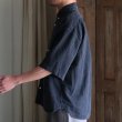 画像4: 「備後」 8オンス ムラデニム ヴィンテージWASH ボタンダウン ボクシーAライン 半袖シャツ【MADE IN JAPAN】『日本製』/ Upscape Audience (4)