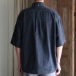 画像5: 「備後」 8オンス ムラデニム ヴィンテージWASH ボタンダウン ボクシーAライン 半袖シャツ【MADE IN JAPAN】『日本製』/ Upscape Audience (5)