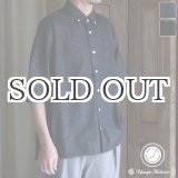 画像: 「備後」 8オンス ムラデニム  ボタンダウン ボクシーAライン 半袖シャツ【MADE IN JAPAN】『日本製』/ Upscape Audience