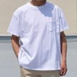画像2: ビッグサイズリメイク USAファブリック丸胴国産ポケットTEE【FABRIC MADE IN USA】【ASSEMBLED IN JAPAN】『日本製』 (2)