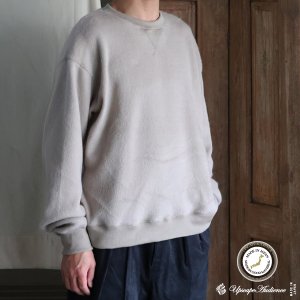 画像: モヘアライク ウールシャギー ガゼットクルーネック ニットソー【MADE IN JAPAN】『日本製』 / Upscape Audience