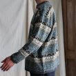 画像9: 「尾州」JAZZネップ マルチカラー ジャガード クルーネック ニットソー 【MADE IN JAPAN】『日本製』/ Upscape Audience (9)
