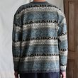 画像10: 「尾州」JAZZネップ マルチカラー ジャガード クルーネック ニットソー 【MADE IN JAPAN】『日本製』/ Upscape Audience (10)