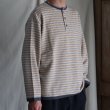 画像12: 「尾州」JAZZネップ マルチカラー ジャガード ヘンリーネック ニットソー 【MADE IN JAPAN】『日本製』/ Upscape Audience (12)