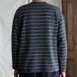 画像5: 「尾州」JAZZネップ マルチカラー ジャガード ヘンリーネック ニットソー 【MADE IN JAPAN】『日本製』/ Upscape Audience (5)