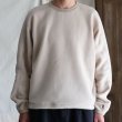 画像12: アンチピリング フリース ミリタリースリーブ フィンガーホール付き クルーネック プルオーバー【MADE IN JAPAN】『日本製』/ Upscape Audience (12)