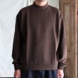 画像3: OPTIMA THERMO® (オプティマサーモ) （11オンス）ウール ダブルフェイス ブリスタージャガード モックネック ニットソー【MADE IN JAPAN】『日本製』 / Upscape Audience (3)