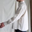 画像12: 「遠州」7オンス チノクロス ボクシー クロップド 長袖シャツ【MADE IN JAPAN】『日本製』/ Upscape Audience【ご予約商品・8月25日入荷予定】 (12)