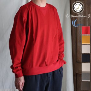 画像: VORTEX® 8オンス (MVS天竺) スウェットライク Vガゼット バルーン 長袖 Tシャツ【MADE IN JAPAN】『日本製』/ Upscape Audience
