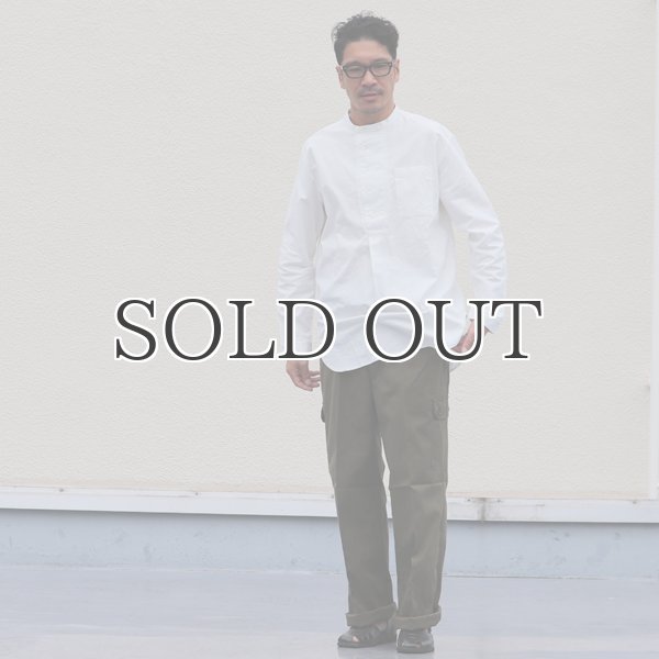 画像12: コットンシーチングクロス コックオーバーシャツ【MADE IN JAPAN】『日本製』/ Upscape Audience (12)