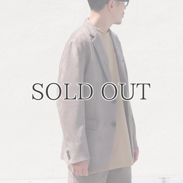 画像3: ダンボールスエード 2B テーラードジャケット【送料無料】  / Audience (3)