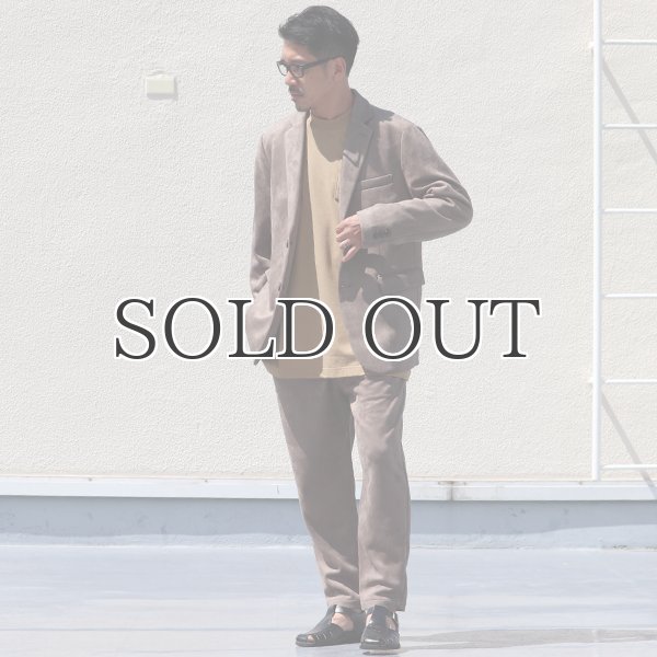 画像7: ダンボールスエード 2B テーラードジャケット【送料無料】  / Audience (7)