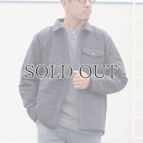 画像3: 【RE PRICE / 価格改定】【耐水撥水コットンタッチナイロン】Teflon（テフロン）ウェーブキルト CPOスナップジャケット【MADE IN JAPAN】『日本製』 / Upscape Audience (3)