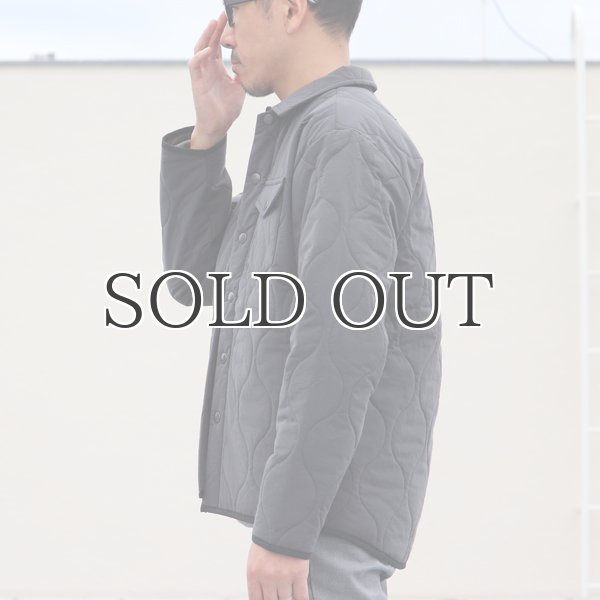 画像4: 【RE PRICE / 価格改定】【耐水撥水コットンタッチナイロン】Teflon（テフロン）ウェーブキルト CPOスナップジャケット【MADE IN JAPAN】『日本製』 / Upscape Audience (4)