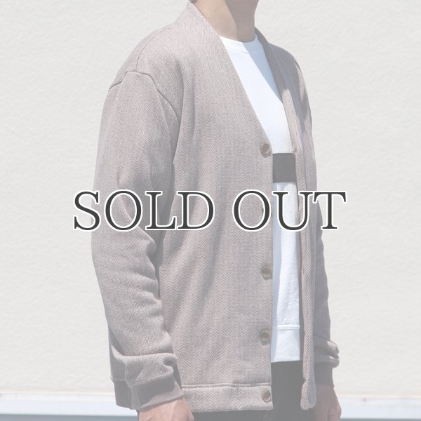 画像6: 【ボンバーヒート】爆暖Tweed裏起毛 モックVネック カーディガン【MADE IN JAPAN】『日本製』 / Upscape Audience (6)
