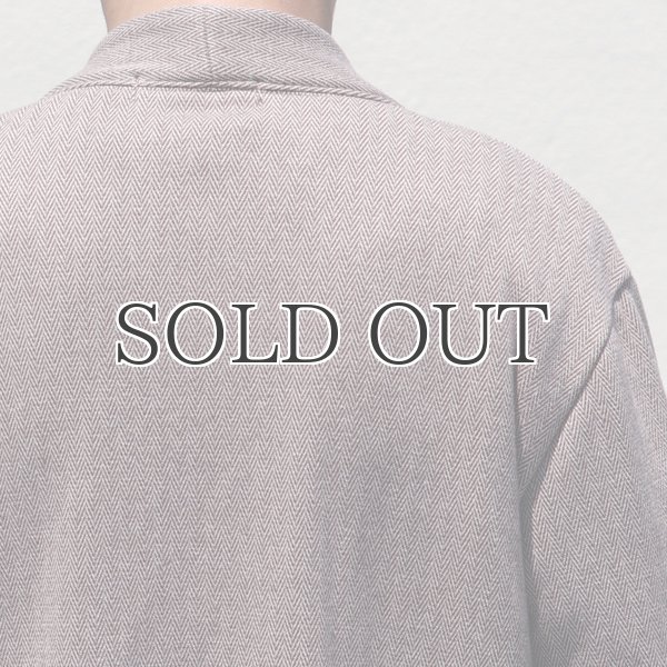 画像8: 【ボンバーヒート】爆暖Tweed裏起毛 モックVネック カーディガン【MADE IN JAPAN】『日本製』 / Upscape Audience (8)