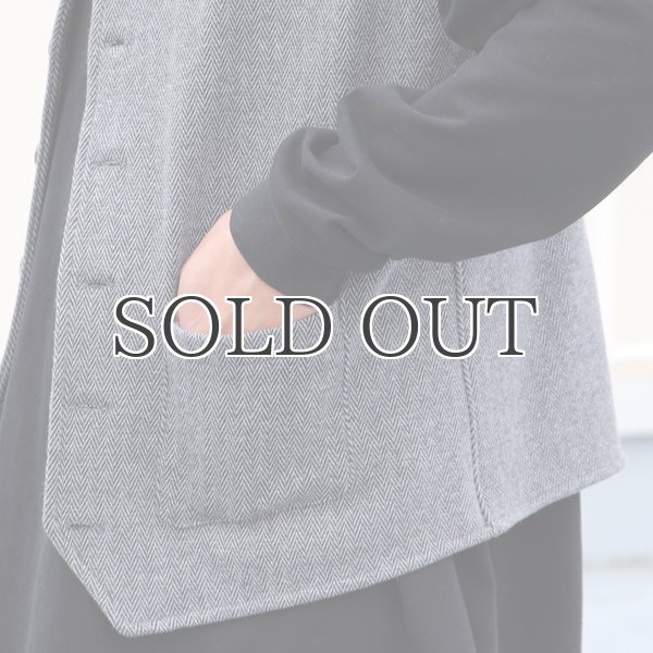 画像9: 【ボンバーヒート】爆暖Tweed裏起毛 Vネック6釦ベスト【MADE IN JAPAN】『日本製』 / Upscape Audience (9)