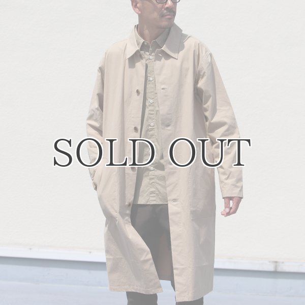 画像6: 馬布ヴィンテージフィニッシュ ルーズFIT ステンカラーコート【MADE IN JAPAN】『日本製』【送料無料】 / Upscape Audience (6)