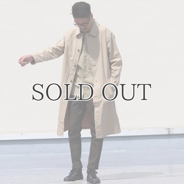 画像16: 馬布ヴィンテージフィニッシュ ルーズFIT ステンカラーコート【MADE IN JAPAN】『日本製』【送料無料】 / Upscape Audience (16)