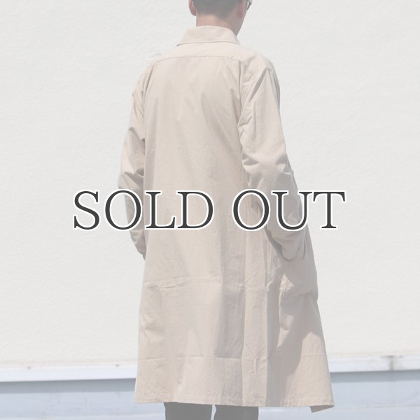 画像12: 馬布ヴィンテージフィニッシュ ルーズFIT ステンカラーコート【MADE IN JAPAN】『日本製』【送料無料】 / Upscape Audience (12)