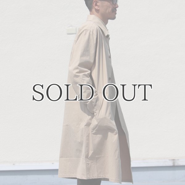 画像13: 馬布ヴィンテージフィニッシュ ルーズFIT ステンカラーコート【MADE IN JAPAN】『日本製』【送料無料】 / Upscape Audience (13)