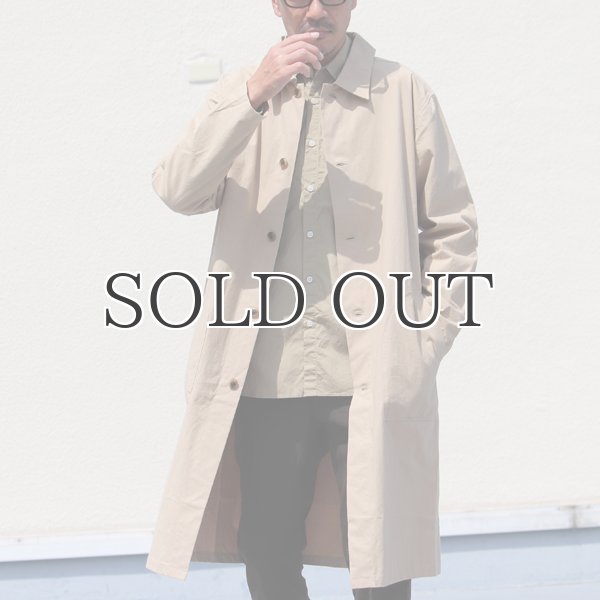 画像10: 馬布ヴィンテージフィニッシュ ルーズFIT ステンカラーコート【MADE IN JAPAN】『日本製』【送料無料】 / Upscape Audience (10)