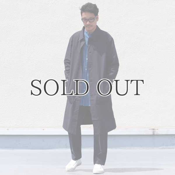 画像14: 馬布ヴィンテージフィニッシュ ルーズFIT ステンカラーコート【MADE IN JAPAN】『日本製』【送料無料】 / Upscape Audience (14)