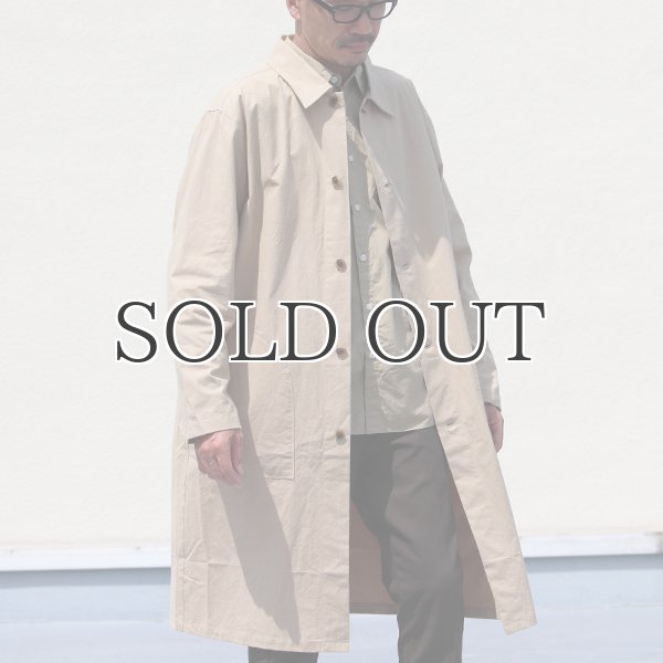画像11: 馬布ヴィンテージフィニッシュ ルーズFIT ステンカラーコート【MADE IN JAPAN】『日本製』【送料無料】 / Upscape Audience (11)