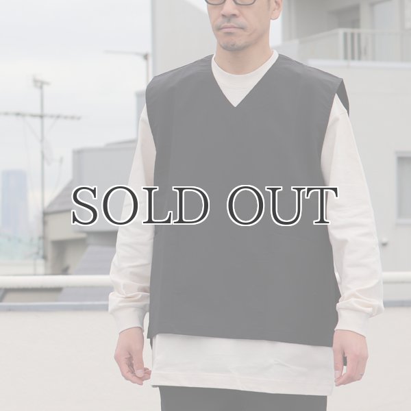 画像12: コットンリネンウェザー ラボベスト【MADE IN JAPAN】 『日本製』  / Upscape Audience (12)