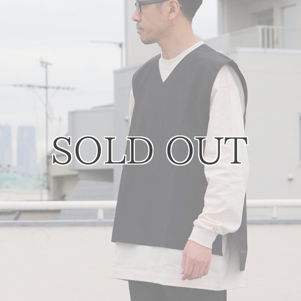 画像14: コットンリネンウェザー ラボベスト【MADE IN JAPAN】 『日本製』  / Upscape Audience (14)
