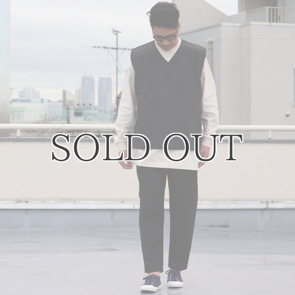 画像16: コットンリネンウェザー ラボベスト【MADE IN JAPAN】 『日本製』  / Upscape Audience (16)