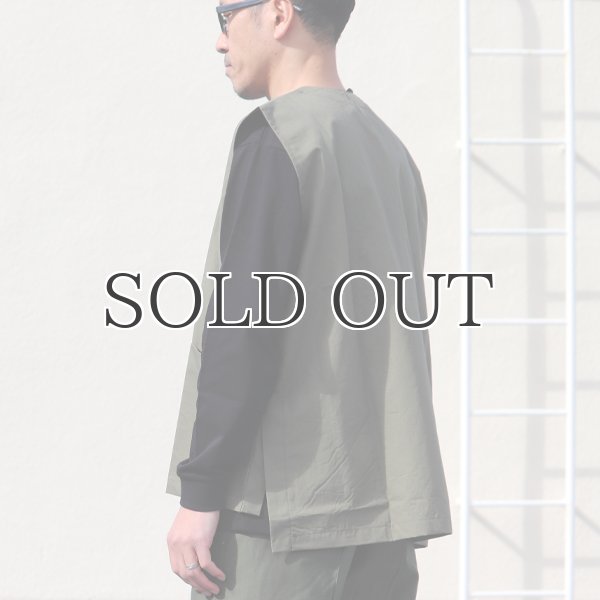 画像10: コットンリネンウェザー ラボベスト【MADE IN JAPAN】 『日本製』  / Upscape Audience (10)