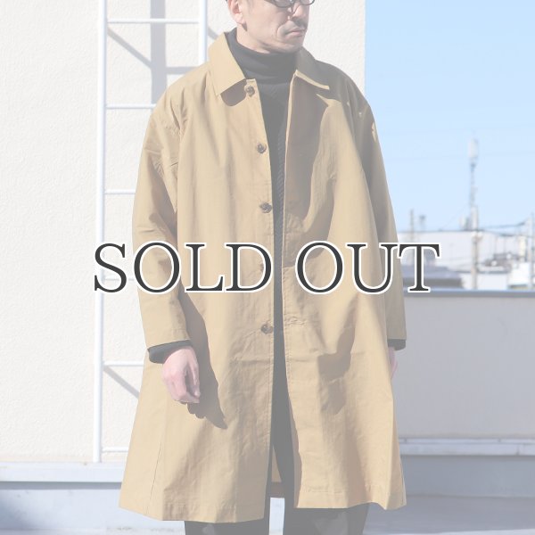 画像14: MACLOWLY(マックローリー)撥水ナイロンタフタ ステンカラーコート【MADE IN JAPAN】『日本製』【送料無料】 / Upscape Audience (14)