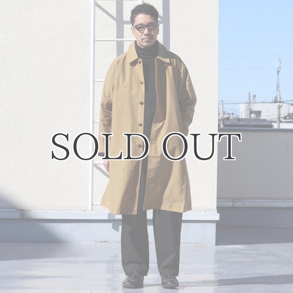 画像17: MACLOWLY(マックローリー)撥水ナイロンタフタ ステンカラーコート【MADE IN JAPAN】『日本製』【送料無料】 / Upscape Audience (17)