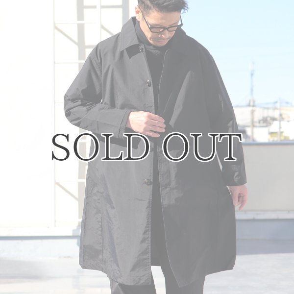 画像18: MACLOWLY(マックローリー)撥水ナイロンタフタ ステンカラーコート【MADE IN JAPAN】『日本製』【送料無料】 / Upscape Audience (18)