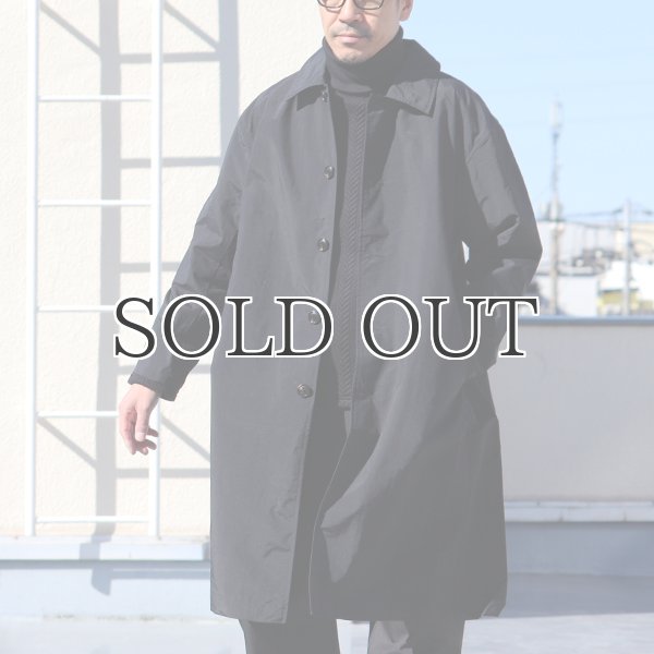 画像3: MACLOWLY(マックローリー)撥水ナイロンタフタ ステンカラーコート【MADE IN JAPAN】『日本製』【送料無料】 / Upscape Audience (3)