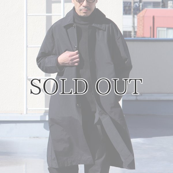 画像4: MACLOWLY(マックローリー)撥水ナイロンタフタ ステンカラーコート【MADE IN JAPAN】『日本製』【送料無料】 / Upscape Audience (4)