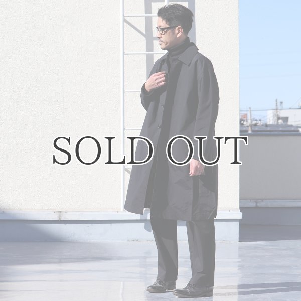 画像5: MACLOWLY(マックローリー)撥水ナイロンタフタ ステンカラーコート【MADE IN JAPAN】『日本製』【送料無料】 / Upscape Audience (5)